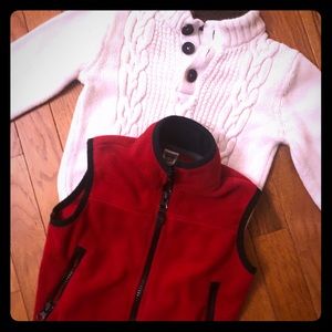 Winter sweater and zip up. Size 2 boys